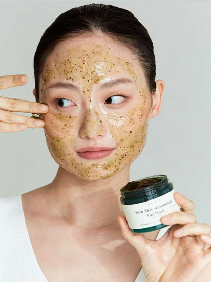Успокаивающая гелевая маска для лица «New Skin Resolution Gel Mask»