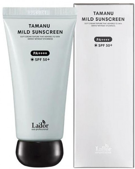 Крем для лица солнцезащитный с маслом таману SPF50+ PA++++ «Tamanu Mild Sunscreen»