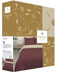 Комплект постельного белья «Кофе с молоком-2» (арт. 361/2, 1,5-спальный, поплин, 2 наволочки 70×70) - Фото 1