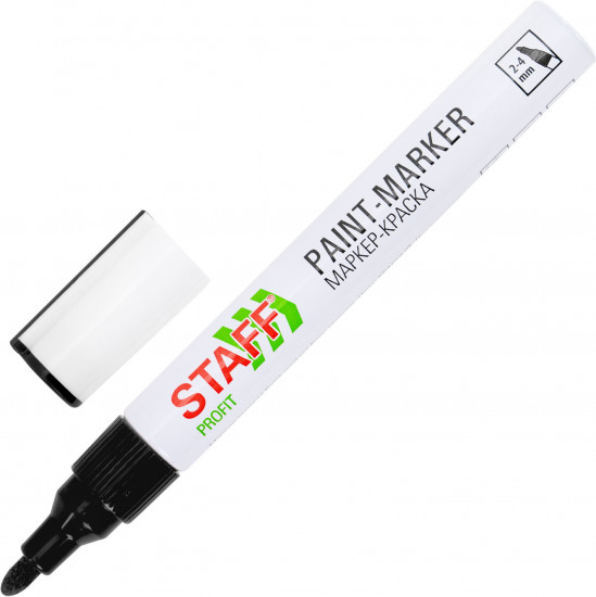 Маркер-краска лаковый «Paint marker»,  черный