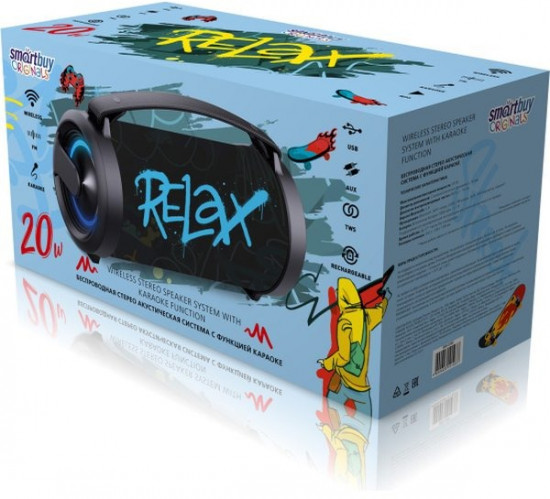 Колонка портативная Smartbuy RELAX SBS-5390