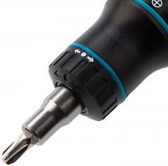 Отвертка реверсивная с револьверным механизмом - Фото 1