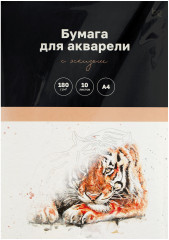 Бумага для акварели с эскизом «Животные» - Фото 3