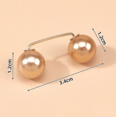 Брошь-булавка «Жемчуг» - Фото 2