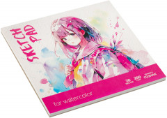 Скетчбук для акварели «Аниме» - Фото 1