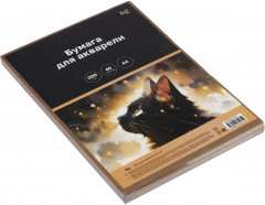 Бумага для акварели «Акварельный кот» - Фото 7