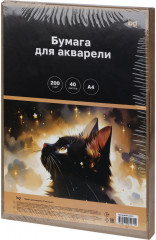 Бумага для акварели «Акварельный кот» - Фото 8