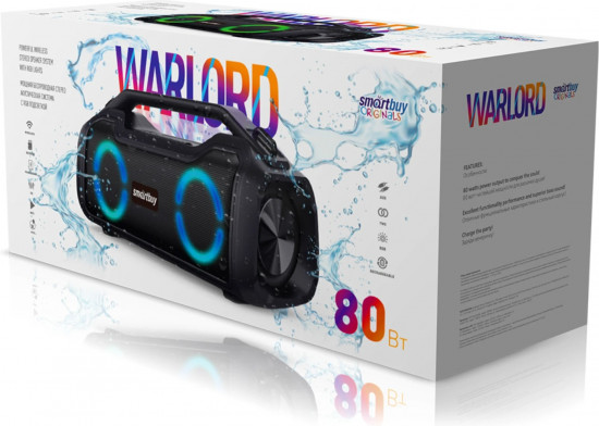 Колонка портативная Smartbuy WARLORD SBS-5340