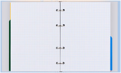 Тетрадь на кольцах с разделителями «Васильковое настроение» - Фото 3