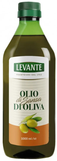 Масло оливковое для жарки и салатов «Olio di Sansa di Oliva»