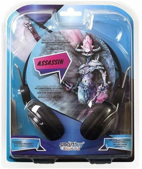 Наушники проводные Smartbuy ASSASSIN SBH-7100