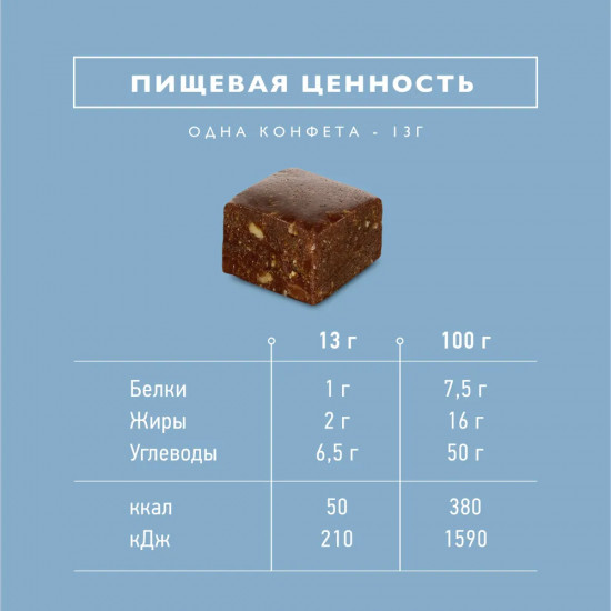 Конфеты из сухофруктов и орехов «Восточный базар»