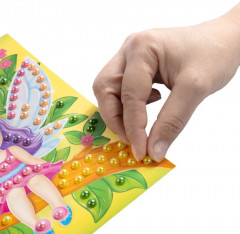 Аппликация бусинами «Феечка» - Фото 12