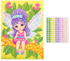 Аппликация бусинами «Феечка» - Фото 13