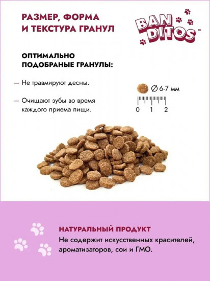 Корм для стерилизованных кошек с ягненком