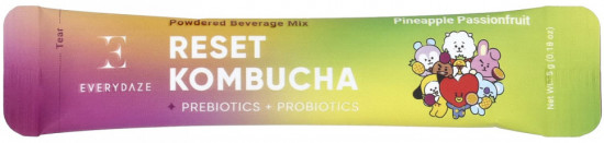 Порошковая смесь с ананасом и маракуйей «Reset Kombucha»