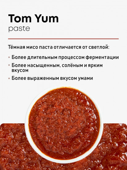 Паста-соус для супа Том Ям «Tom Yum Paste»