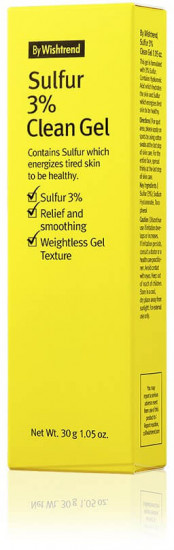 Локальный гель для умывания против акне с серой «Sulfur 3% Clean Gel»