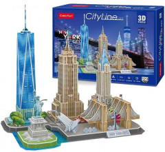 3D пазл «Достопримечательности Нью-Йорка» - Фото 1