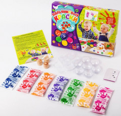 Краски пальчиковые «Мое первое творчество» - Фото 1