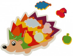 Мозаика-сортер развивающая «Лесные животные» - Фото 4