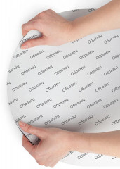 Коврик для сушки посуды овальный «Тыква в узоре» - Фото 6