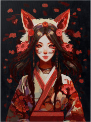 Картина по номерам «Аниме» - Фото 6