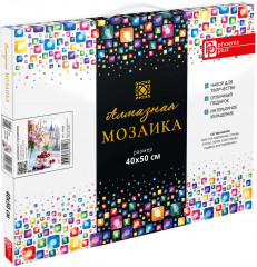 Мозаика алмазная с подрамником «Натюрморт с вишнями» - Фото 1