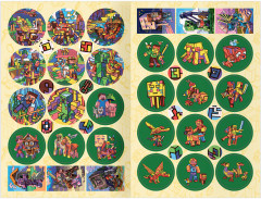 Раскраска с наклейками. В стиле Minecraft - Фото 6