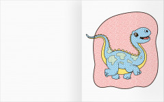 Раскраска водная «Динозавры» - Фото 1