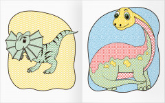 Раскраска водная «Динозавры» - Фото 2