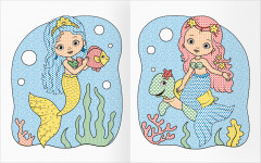 Раскраска водная «Русалочки» - Фото 3