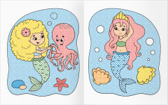 Раскраска водная «Русалочки» - Фото 4