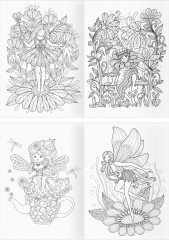 Раскраска-антистресс. Феи и эльфы - Фото 3