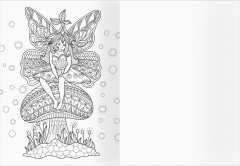 Раскраска-антистресс. Феи и эльфы - Фото 5