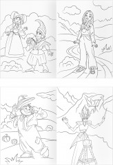 Раскраска. Волшебник Изумрудного города - Фото 2