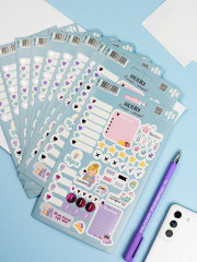 Набор наклеек бумажных «Пастельный чек-лист» - Фото 5
