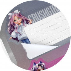 Набор наклеек бумажных для подписи - Фото 2