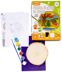 Набор для росписи по дереву «Лесная поляна» - Фото 7