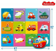 Контурный макси-пазл «Техника» - Фото 3