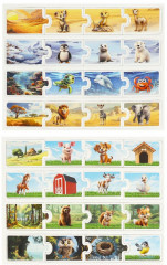 Игра-пазл развивающая «Чей это домик?» - Фото 2