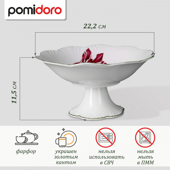 Фруктовница на ножке