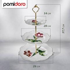 Фруктовница трехъярусная - Фото 2