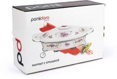 Мармит с крышкой с подогревом от свечей «Debora» - Фото 1