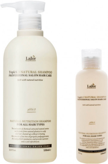 Бессульфатный органический шампунь для волос с эфирными маслами «Natural Shampoo»