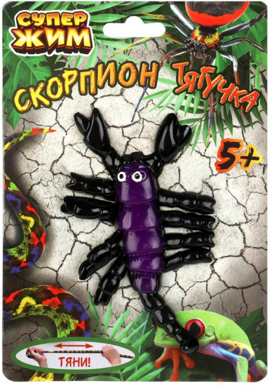 Игрушка-тянучка «Скорпион»