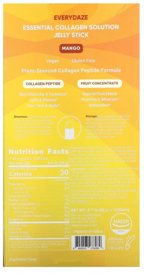 Коллаген в стиках со вкусом манго «Essential Collagen Solution»
