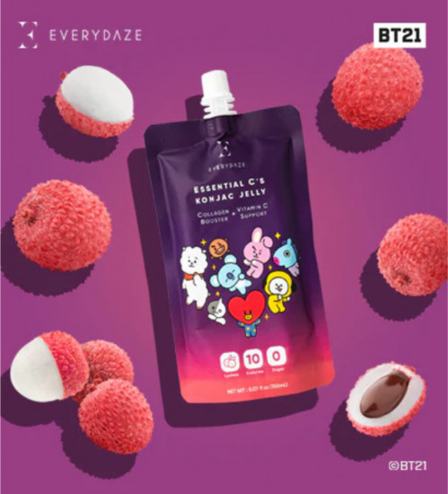Пюре со вкусом личи «Essential C’s Konjac Jelly»