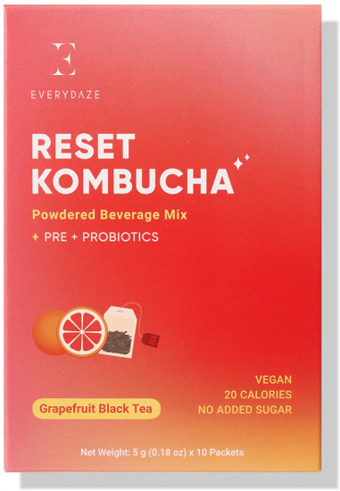 Комбуча растворимая со вкусом грейпфрута и чёрного чая «Reset»