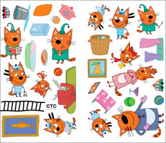 Наклейки развивающие «Помогаем маме» - Фото 3